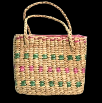 Handbag - Handmade Water Hyacinth craft